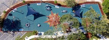 Sportsman's Park playground top aerial