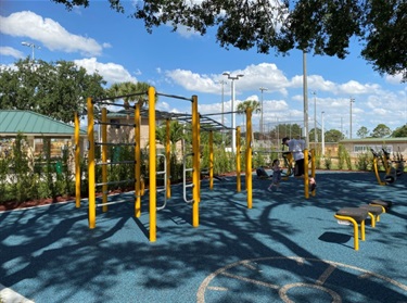 Sportsman's Park fitness stations