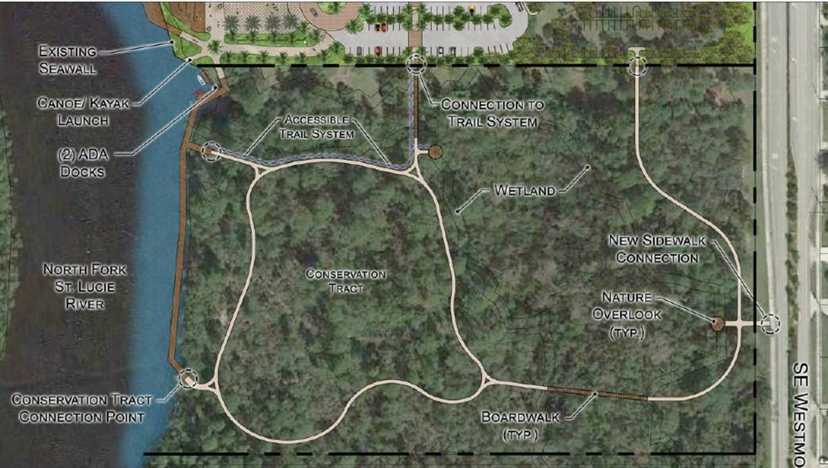 Riverwalk Conservation Tract Map