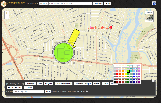 City Mapping Tool