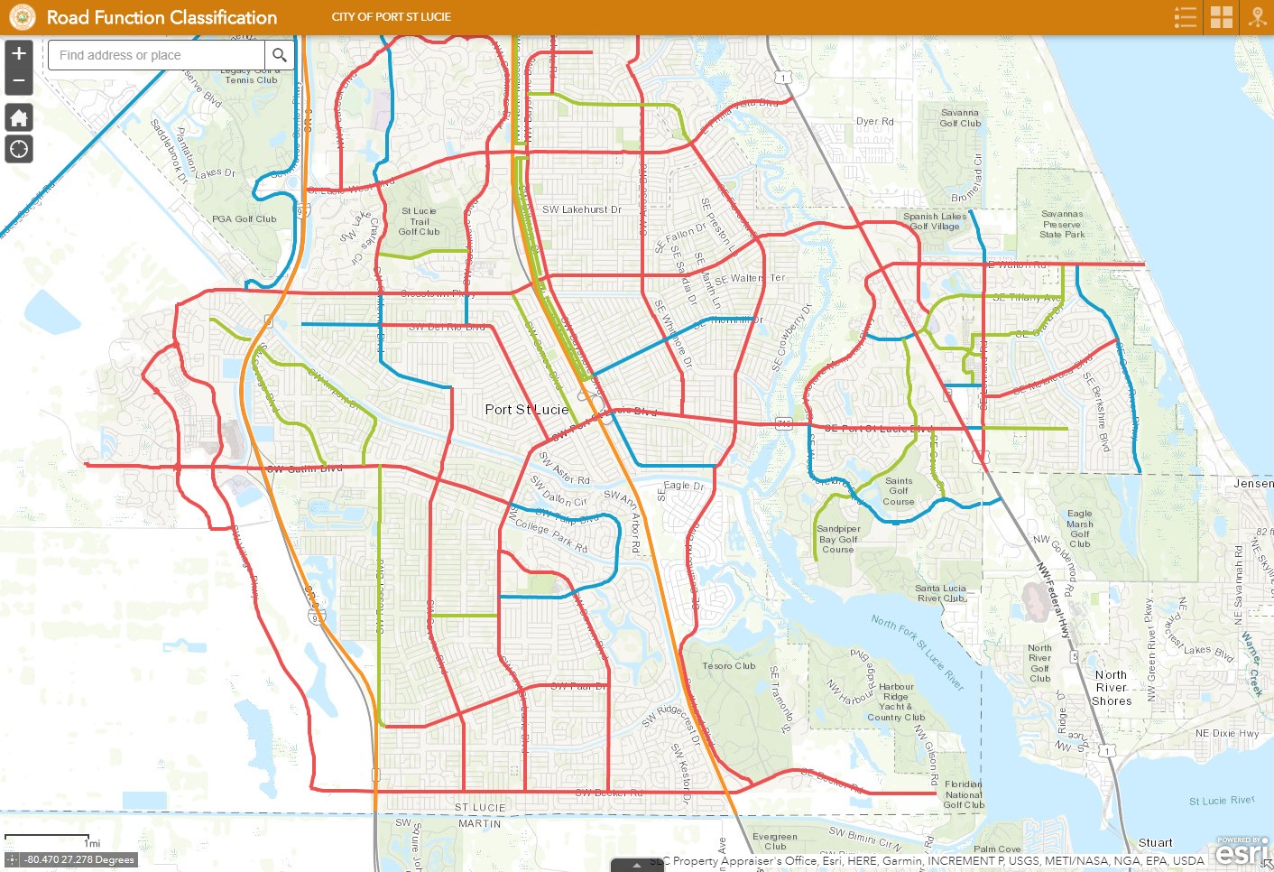 roadway functional classification