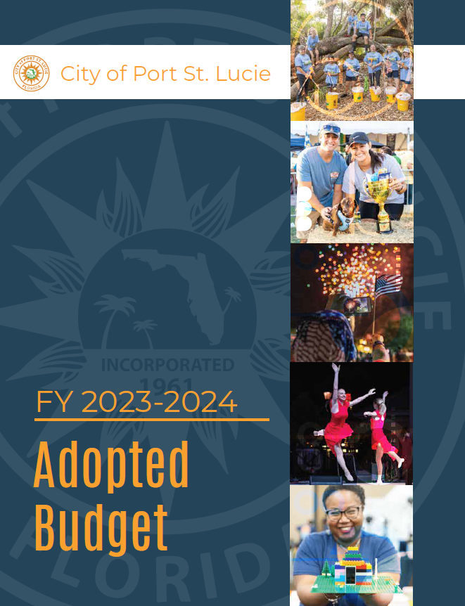 FY 23-24 Adopted Budget Cover