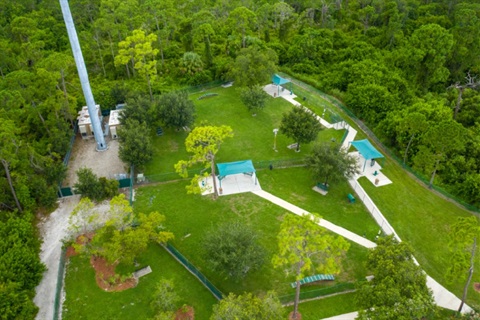 Lyngate Dog Park aerial