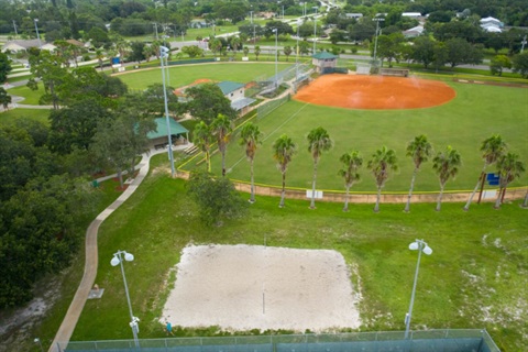 Lyngate Park fields