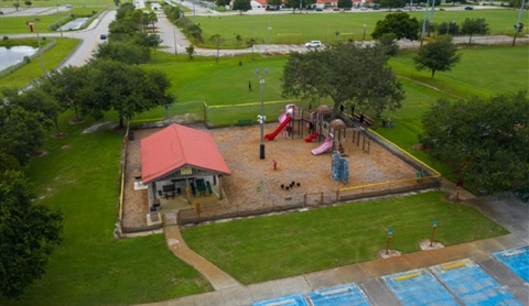 McChesney Park playground and pavilion