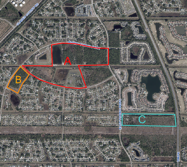 Torino Regional Park Design Areas Site Map