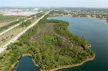 OL Peacock Park aerial of proposed trail