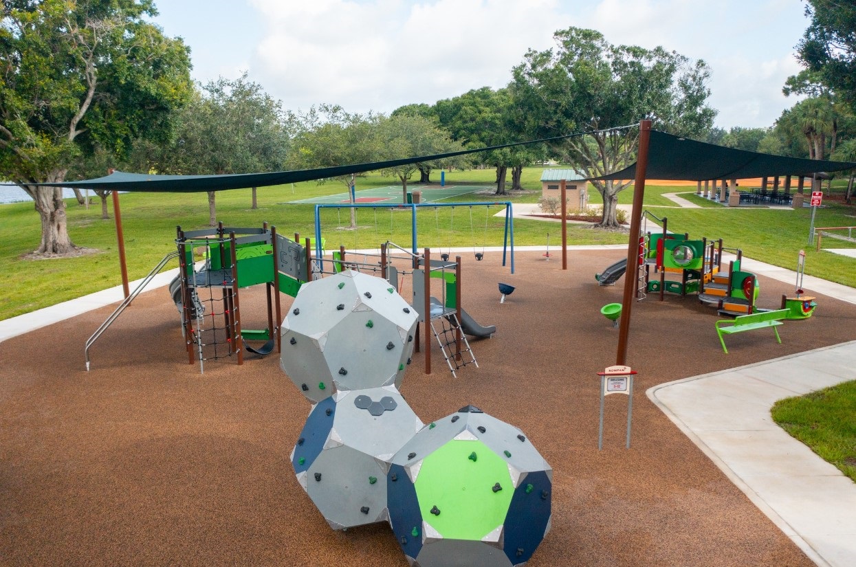 Rotary Park playground aerial