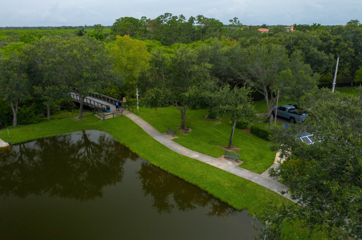 Tom Hooper Park aerial