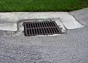 Example of storm drain