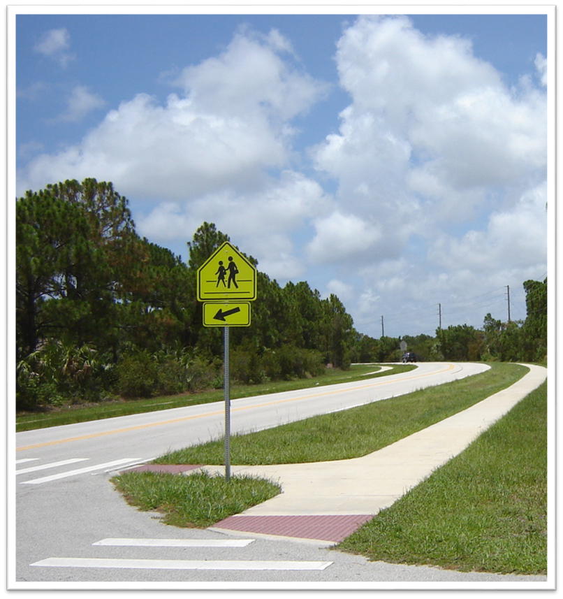 Pedestrian Crossing Sign