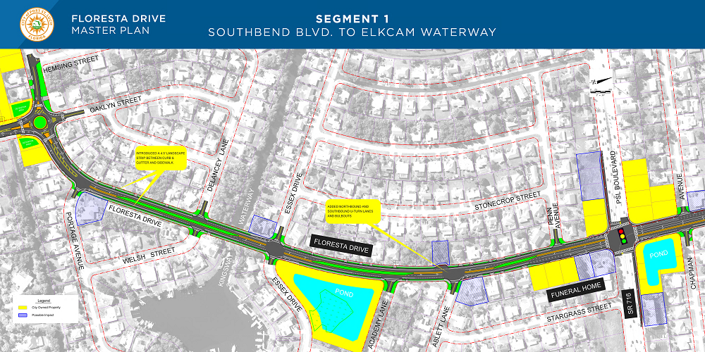 Map of Segment 1A