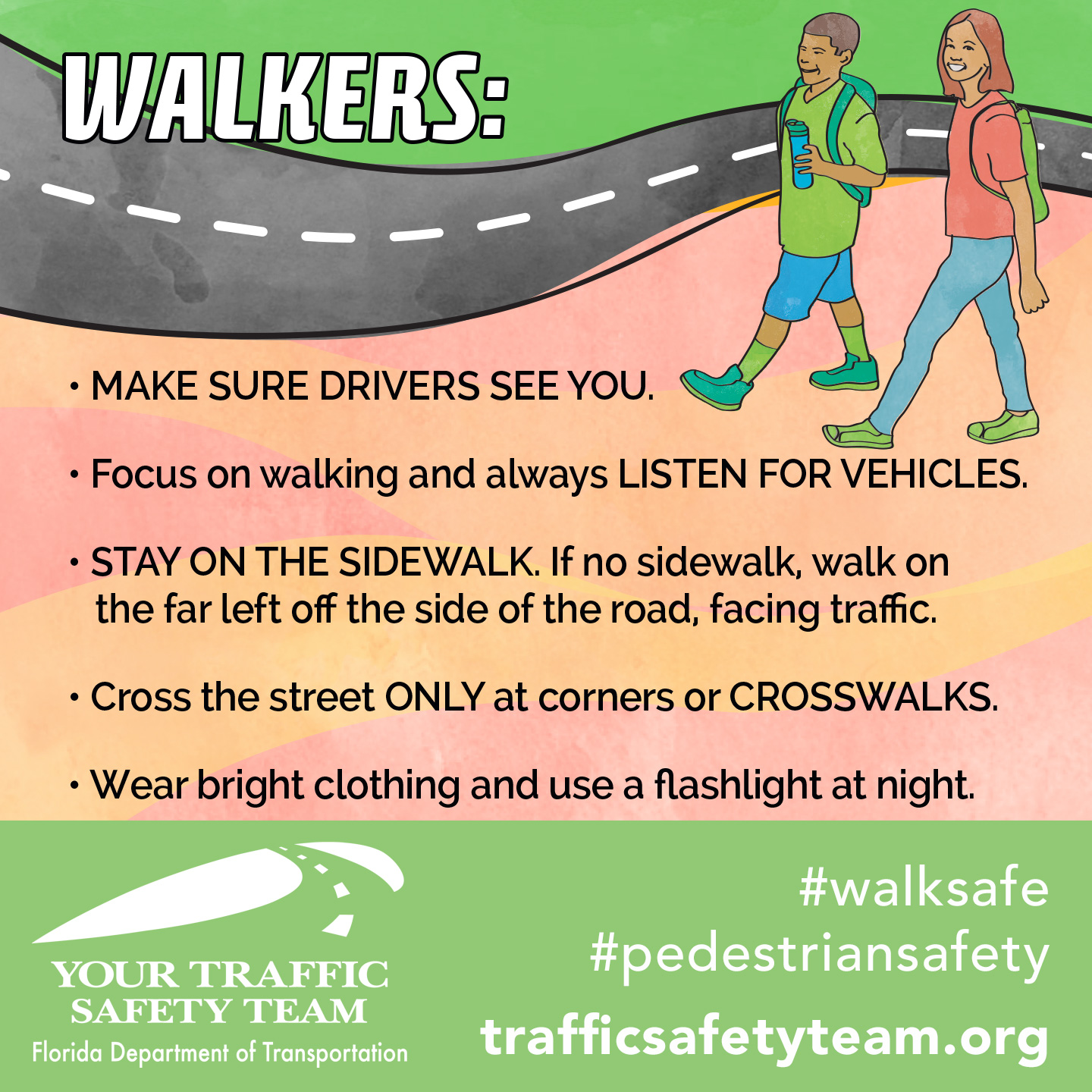 Crosswalk Pedestrian Tips