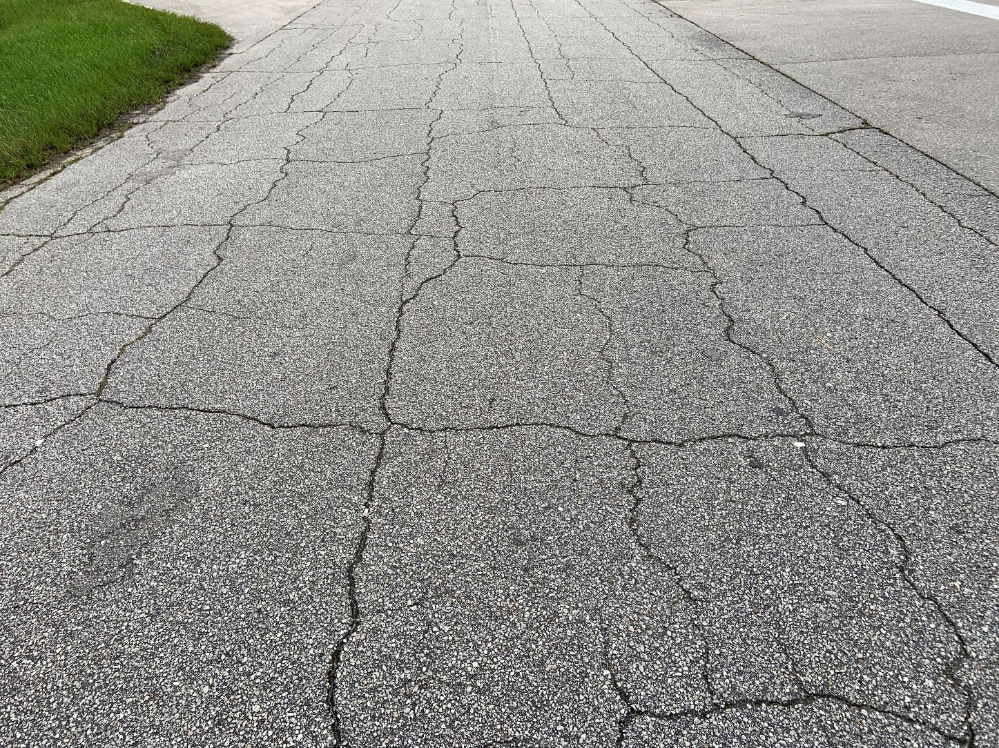 pavement reflection cracking at joints and block cracking