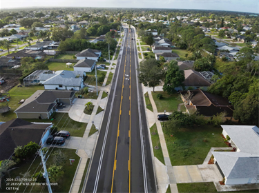 Floresta Drive drone aerial 3 - 1/17/25