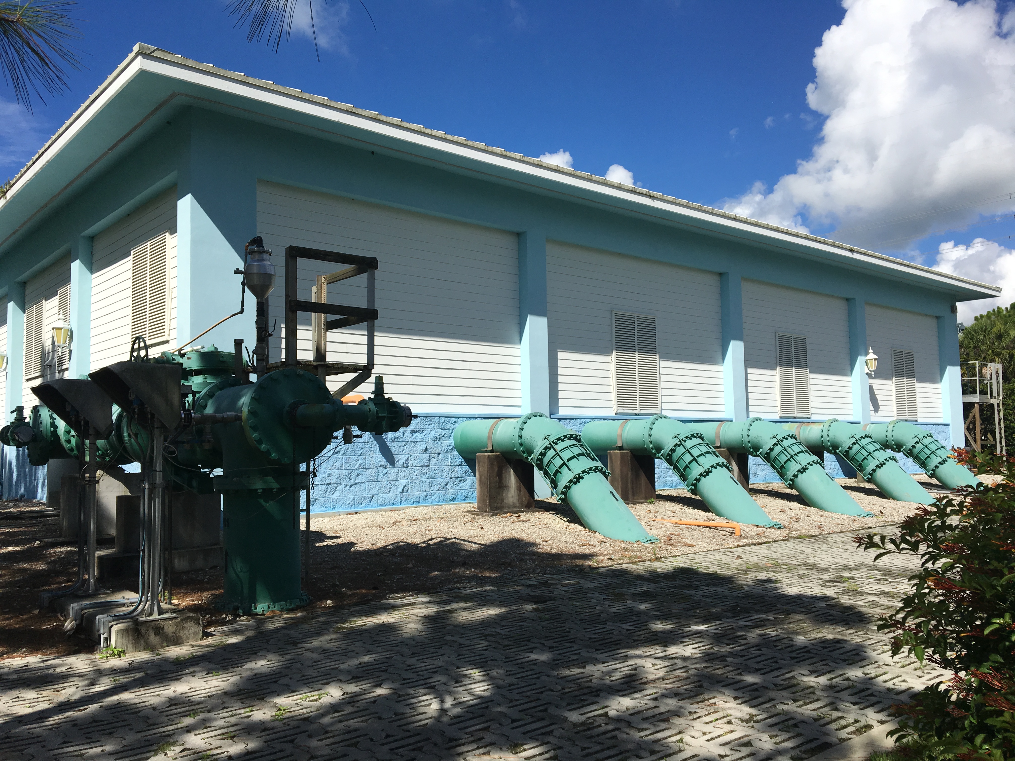 glades wastewater booster pump station