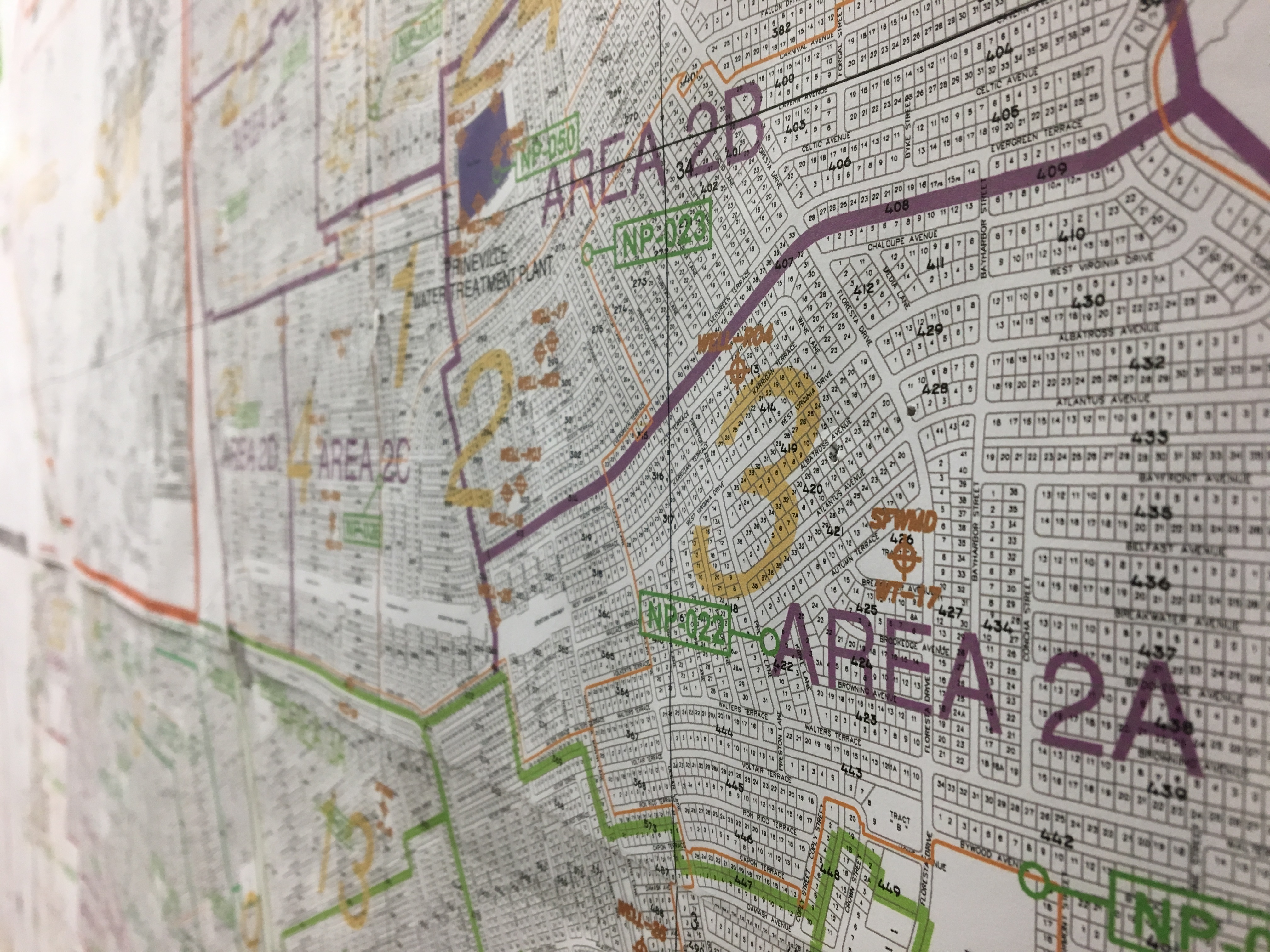 utility systems map