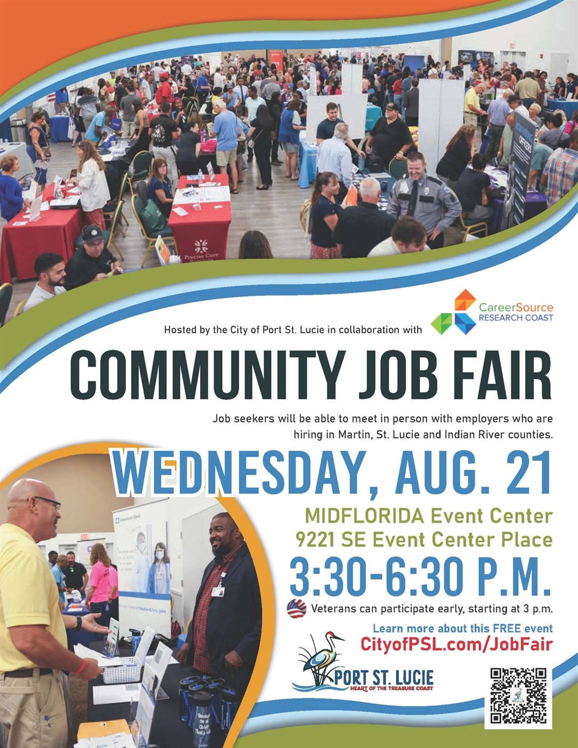 Community Job Fair Flyer 2024