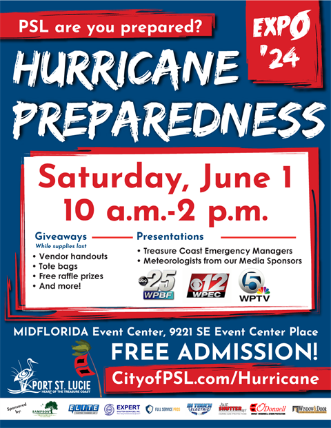 Hurricane Preparedness 2024 event info