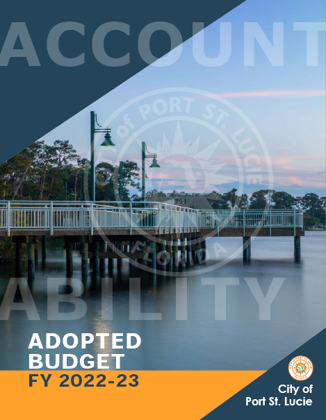 Proposed Budget Book FY 22-23 Cover