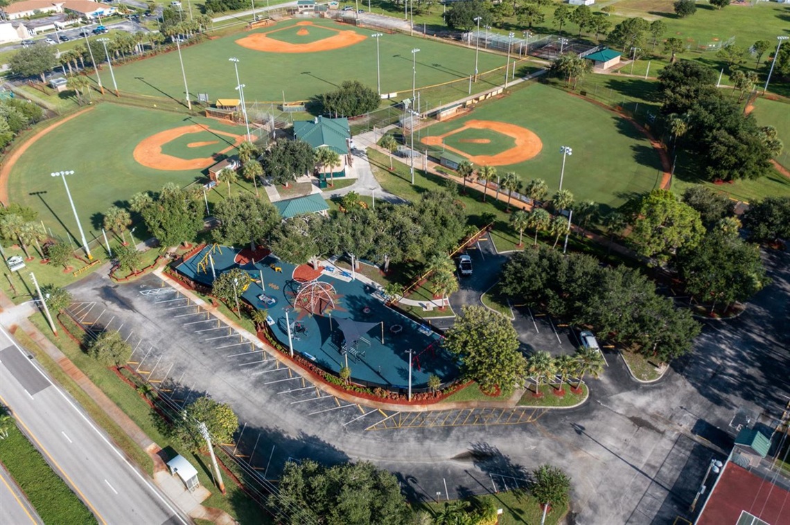 Sportsman's Park aerial