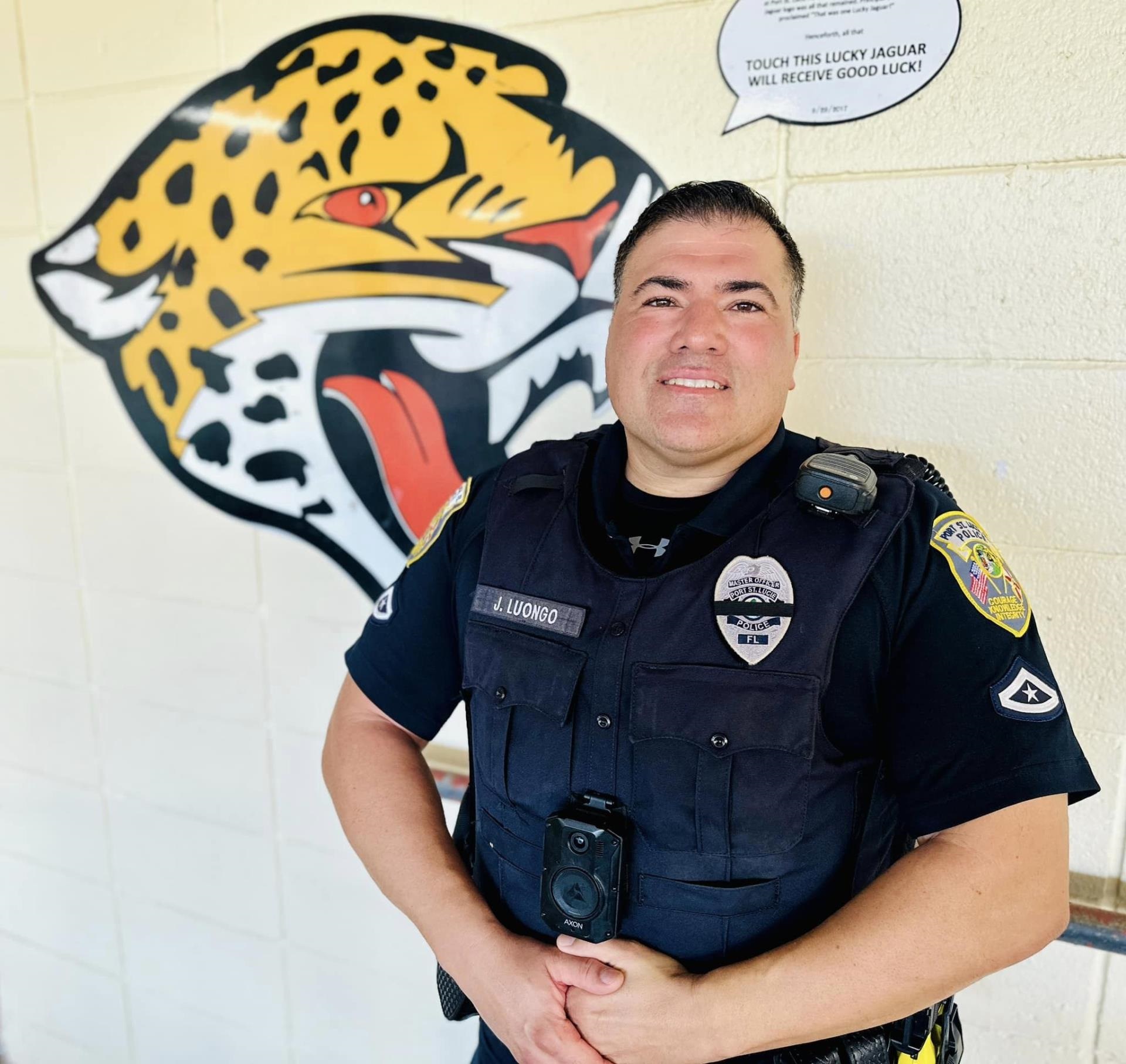 Officer James Luongo, Port St. Lucie High School