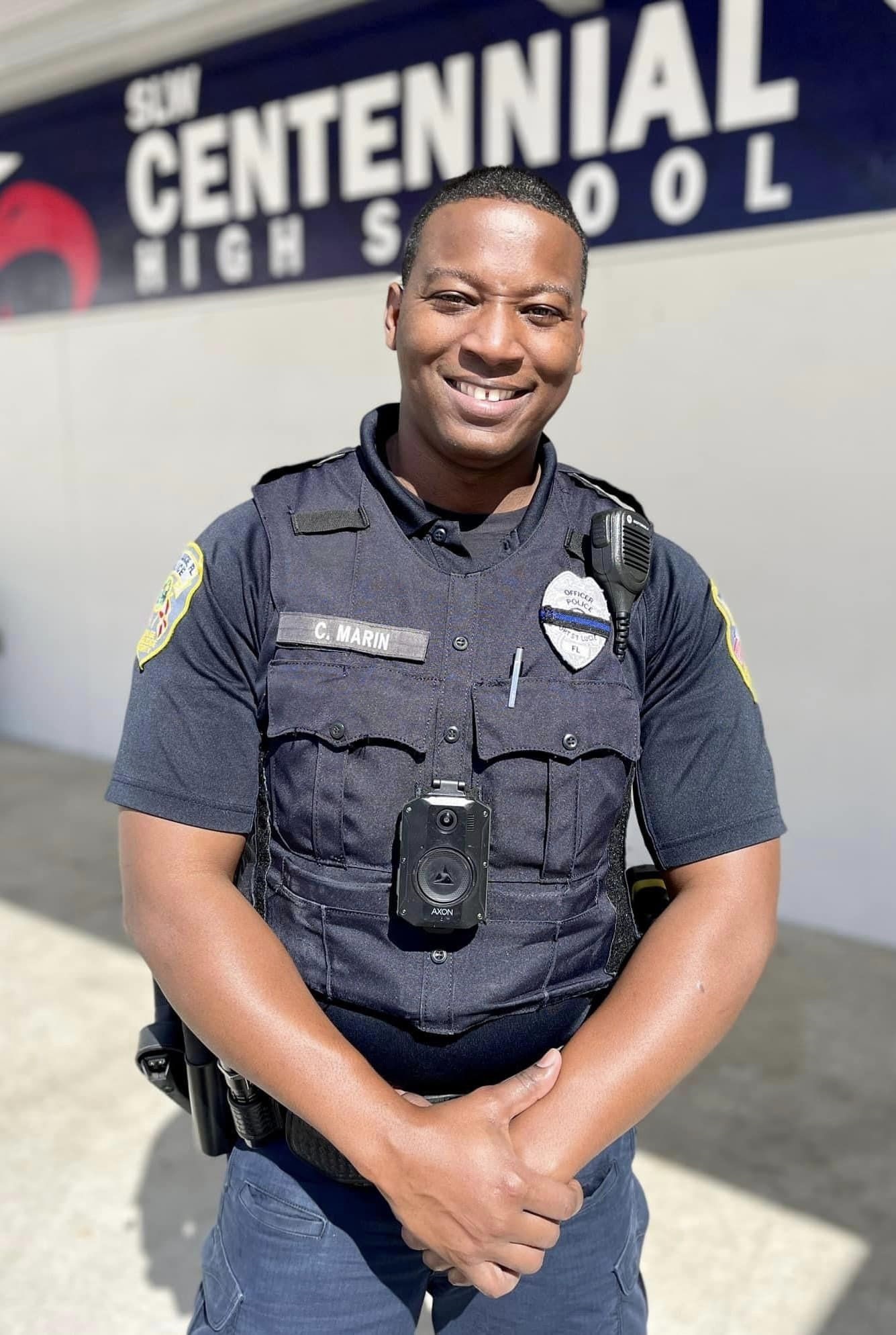 Officer Camille Marin, St. Lucie West Centennial High School